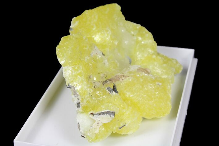 Lemon-Yellow Brucite - Balochistan, Pakistan #131232